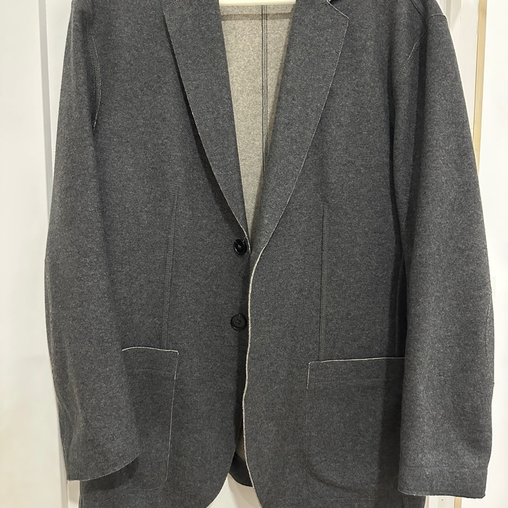 Lacoste Charcoal Gray Sport Coat